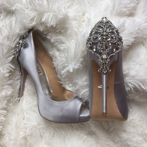 Badgley bridal heels
